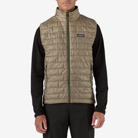 Patagonia Nano Puff Insulated Vest Men's Size L Seabird Grey NWT Fall24
